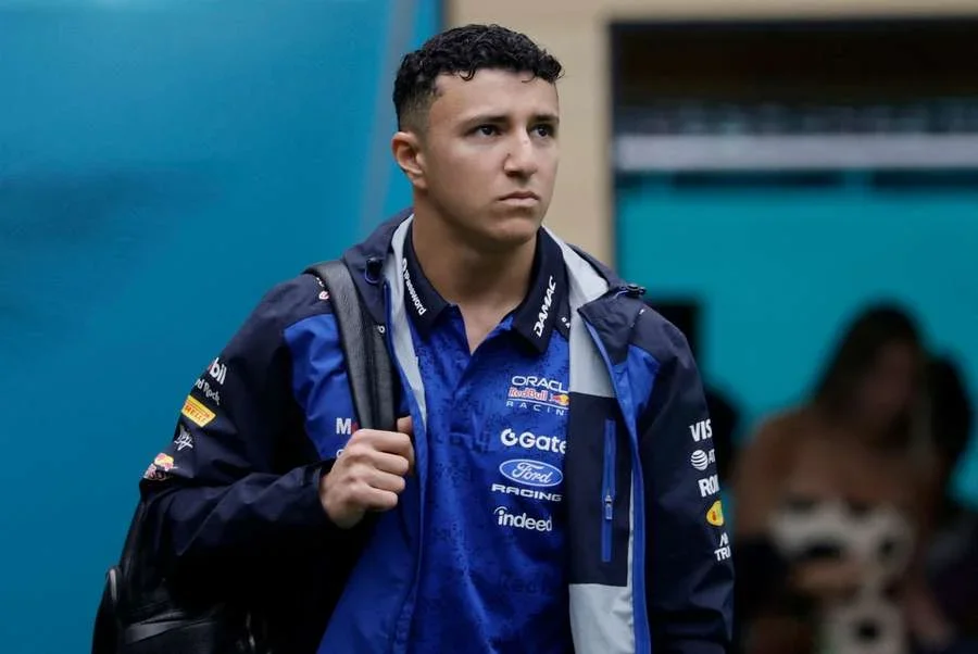 Hadjar saldrá último en la carrera larga del GP de Miami