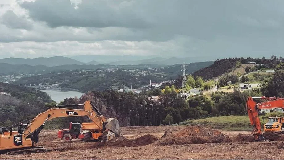 Movimentação de terras já avançou
